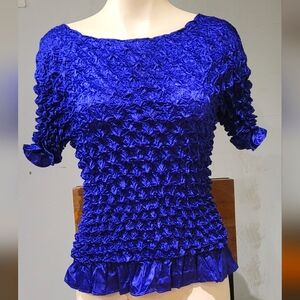 F.C. purple women's onesize popcorn top